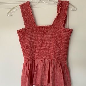 Smock thick strap top by Anthropologie